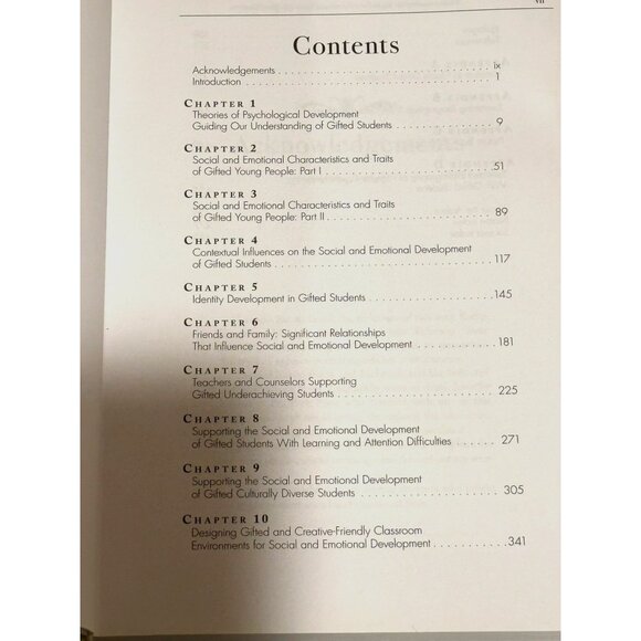 Understanding The Social And Emotional Lives Of Gifted Students Thomas P. Hébert - Picture 6 of 8